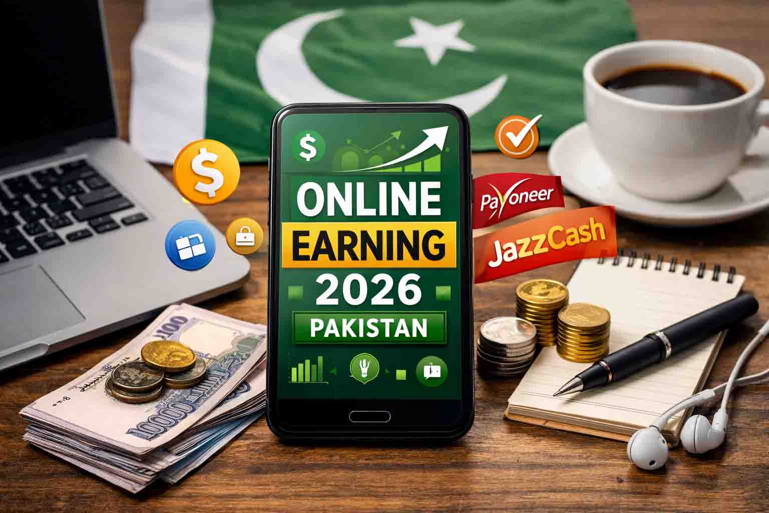 Best Online Earning Apps in Pakistan 2026 - Real & Trusted