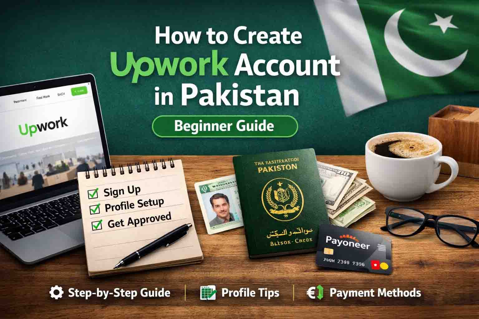How to Create Upwork Account in Pakistan (Beginner Guide)