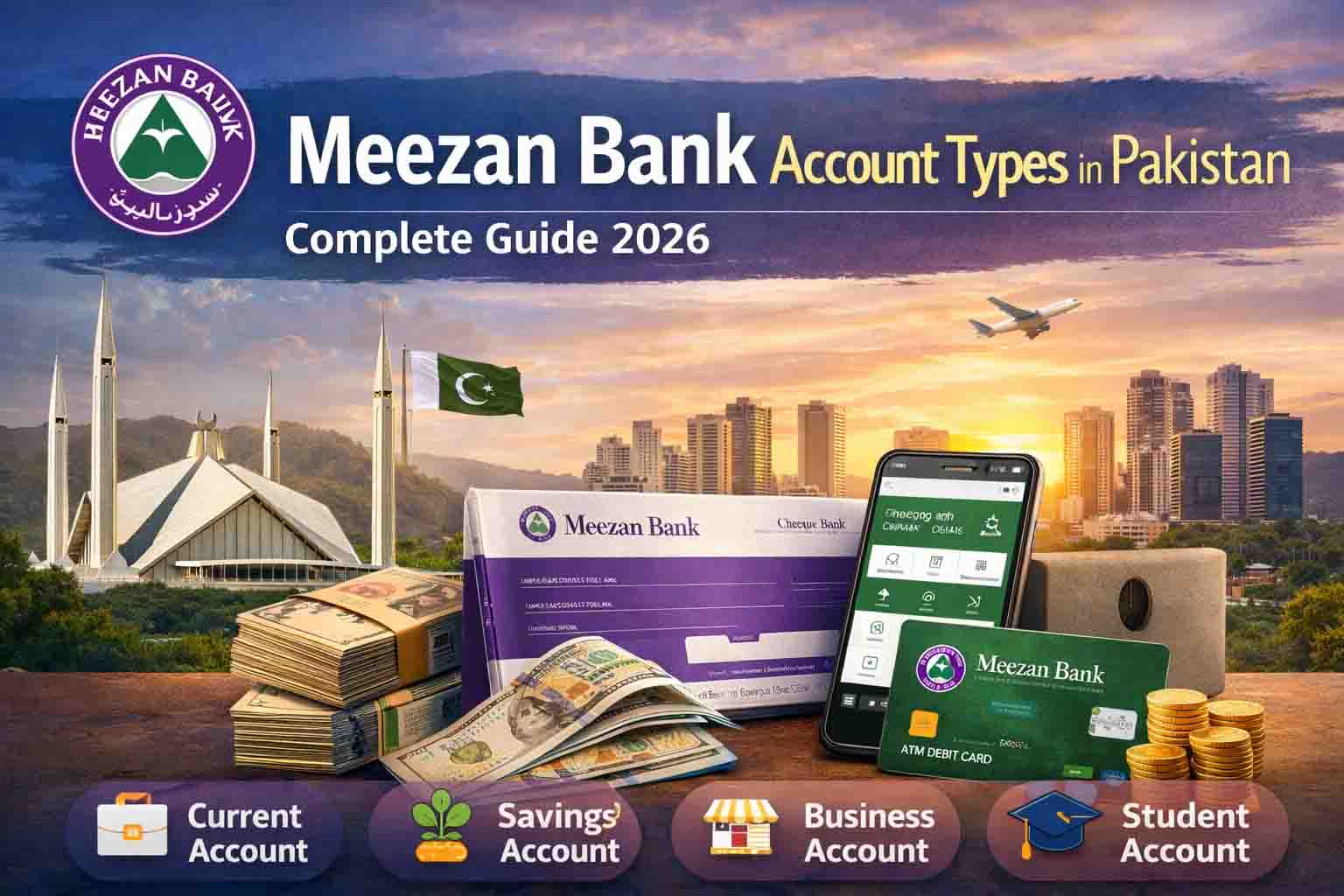 Meezan Bank Account Types in Pakistan — Complete Guide 2026