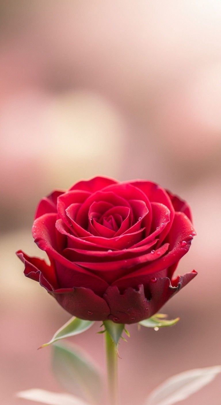 Romantic Rose Aesthetic Photo