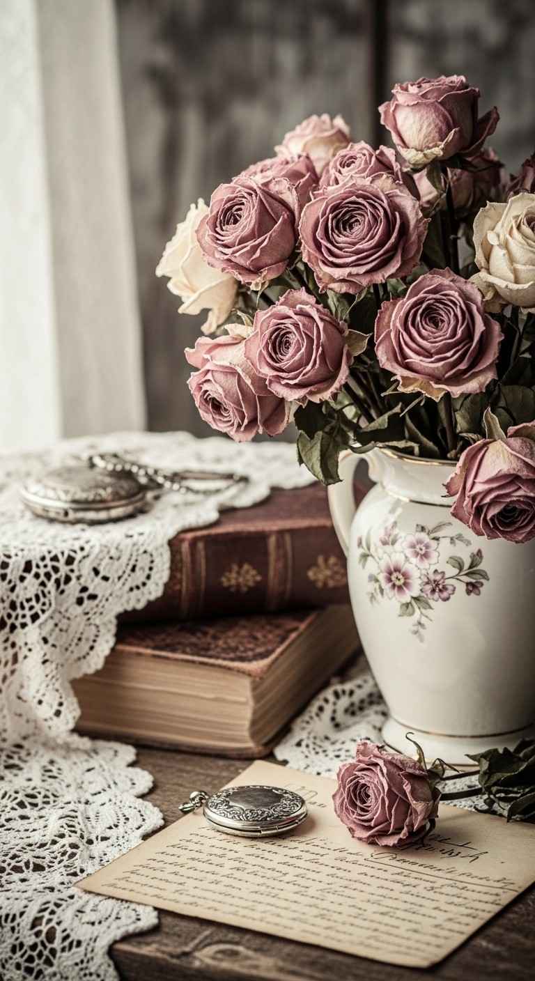 Vintage Rose Aesthetic Vibes