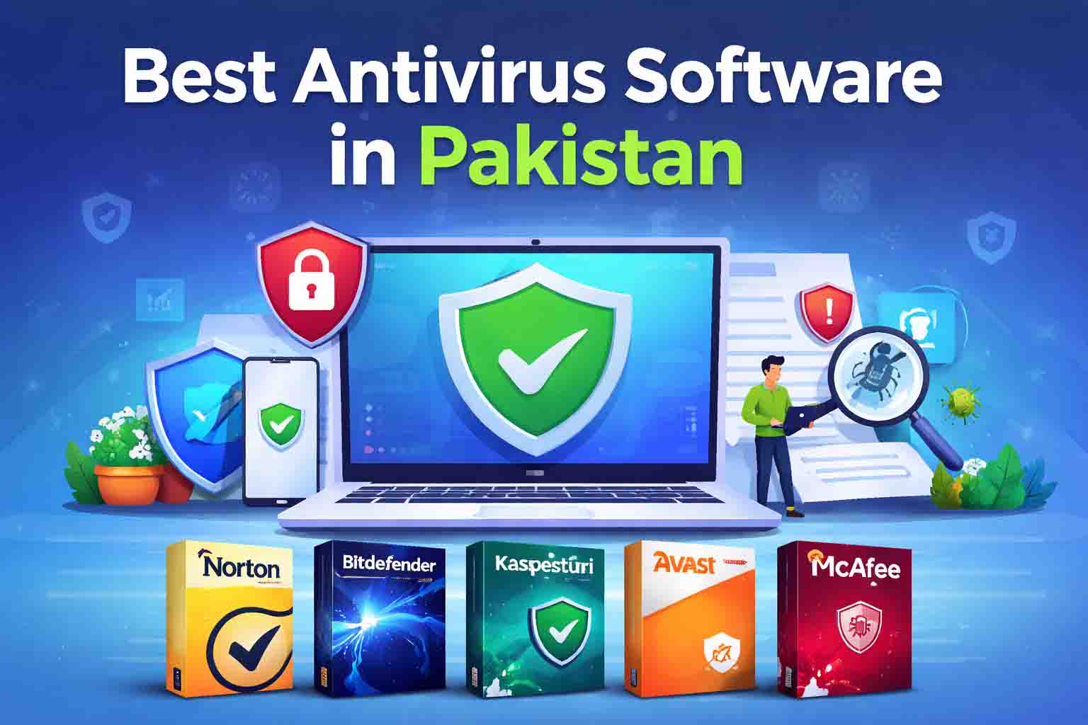 Best Antivirus Software in Pakistan – Top Security Tools 2026