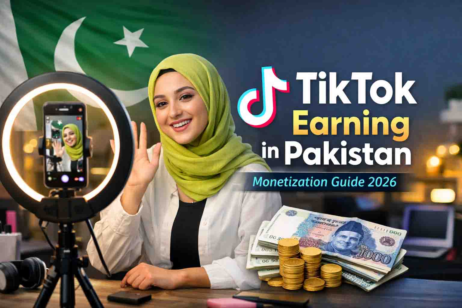 TikTok Earning in Pakistan - Monetization Guide 2026